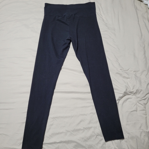Forever 21 Womens US M Yoga Pants/Leggings Black - Picture 2 of 3